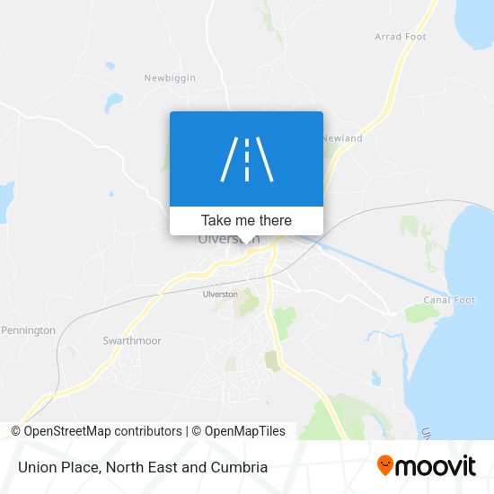 Union Place map