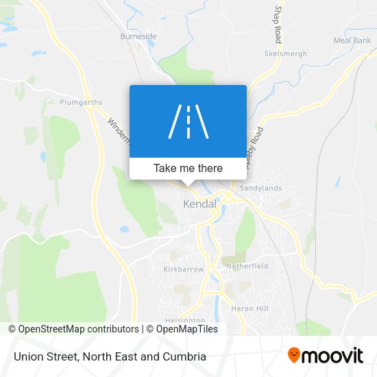 Union Street map