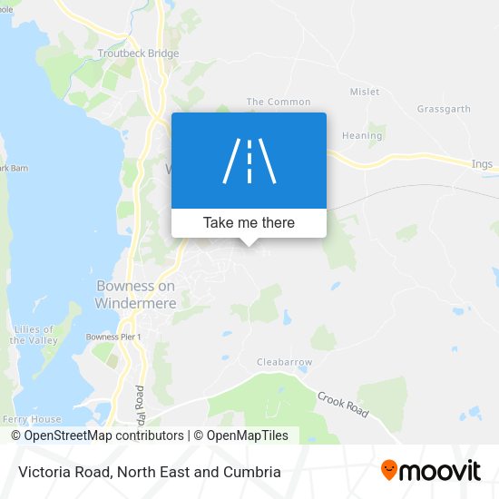 Victoria Road map