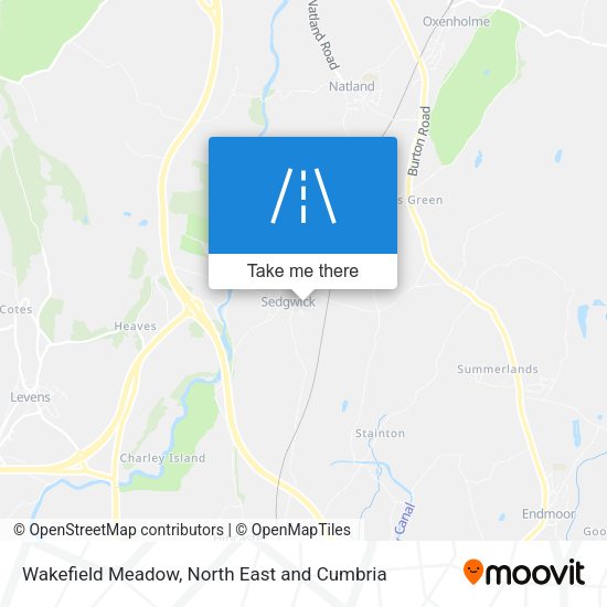Wakefield Meadow map