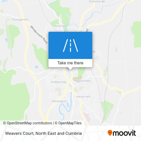 Weavers Court map