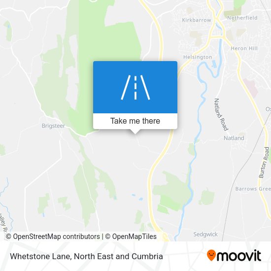 Whetstone Lane map