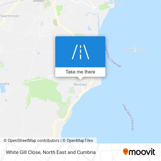 White Gill Close map