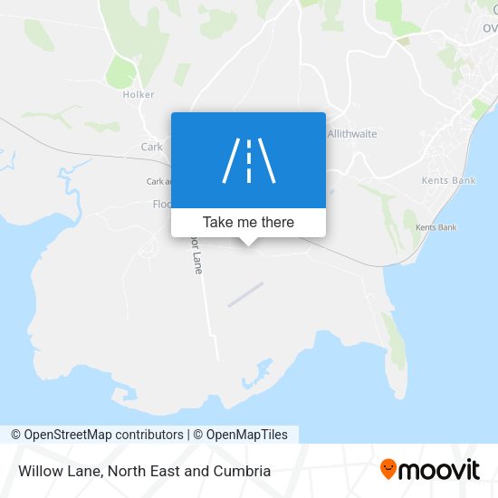 Willow Lane map