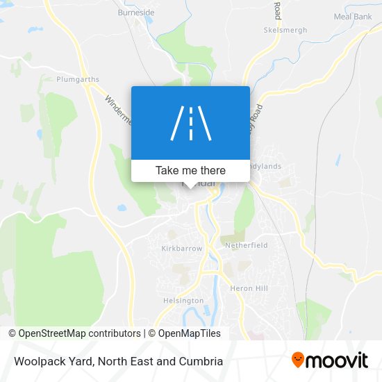 Woolpack Yard map