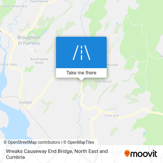 Wreaks Causeway End Bridge map