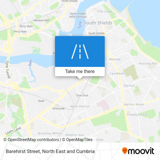 Barehirst Street map