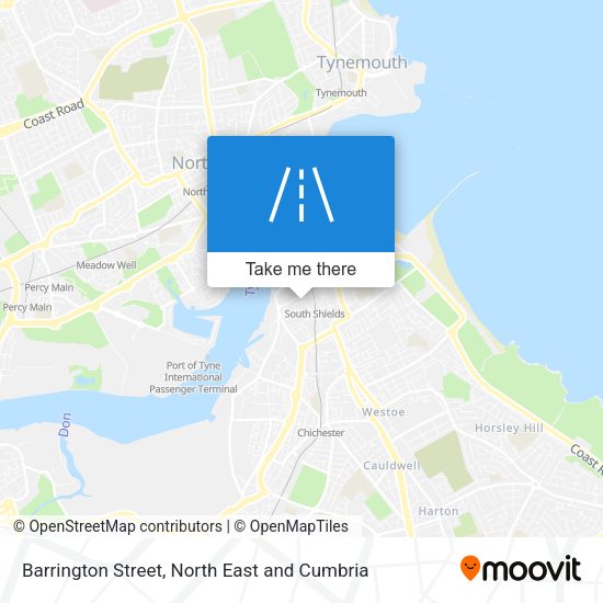 Barrington Street map