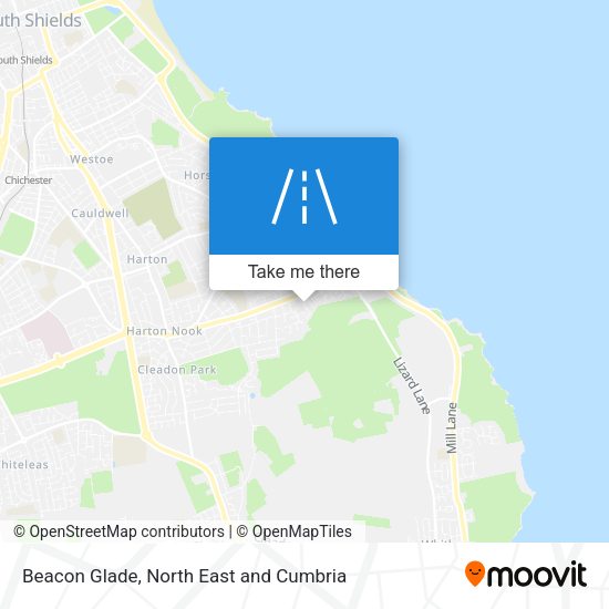 Beacon Glade map