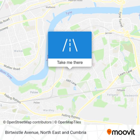 Birtwistle Avenue map