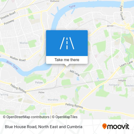 Blue House Road map