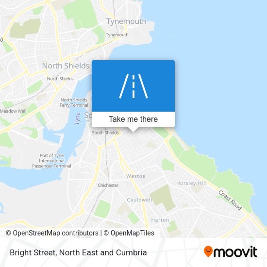 Bright Street map