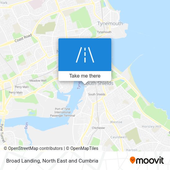 Broad Landing map