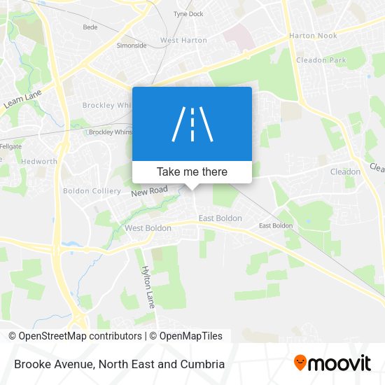 Brooke Avenue map