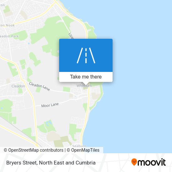 Bryers Street map
