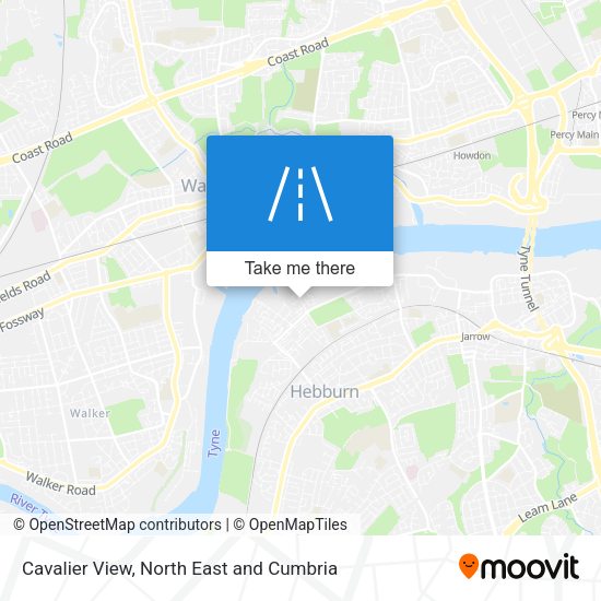 Cavalier View map