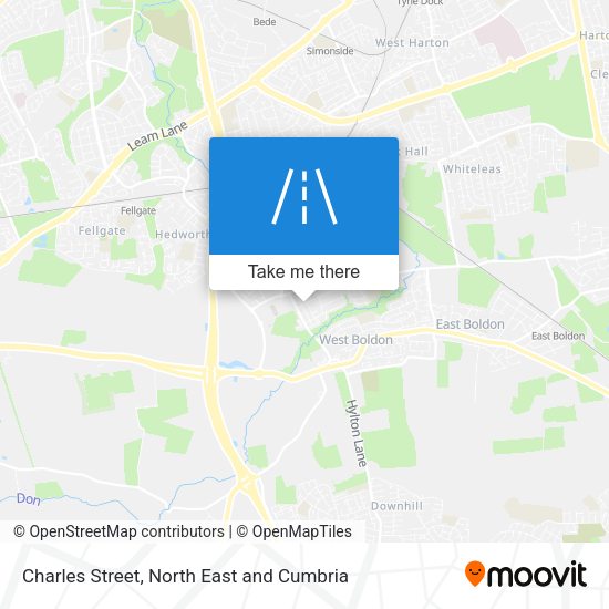 Charles Street map