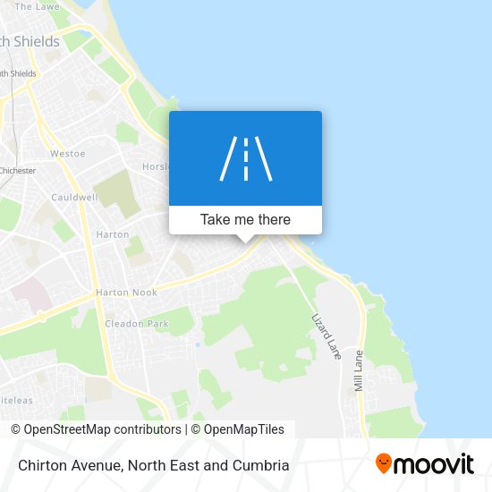 Chirton Avenue map