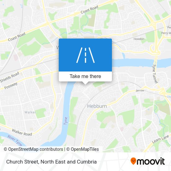 Church Street map