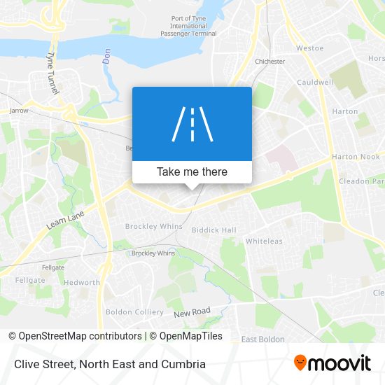 Clive Street map