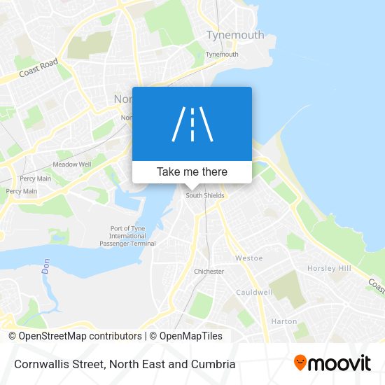 Cornwallis Street map