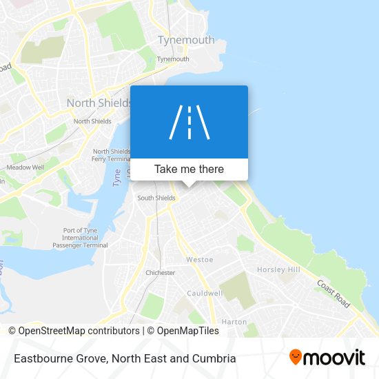 Eastbourne Grove map