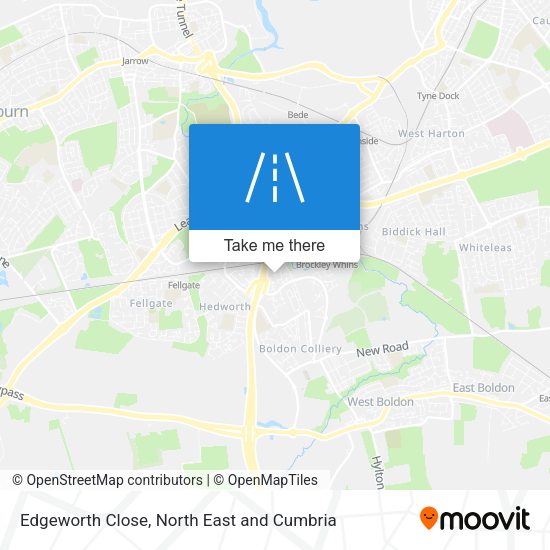 Edgeworth Close map