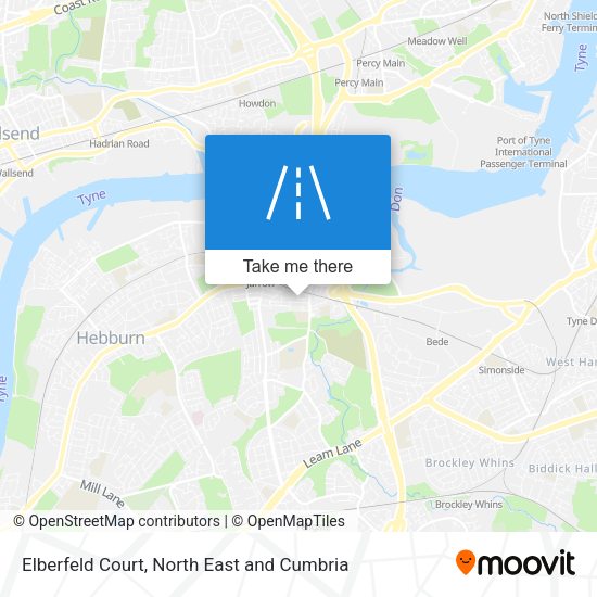 Elberfeld Court map
