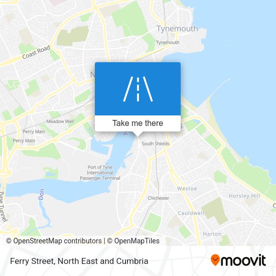 Ferry Street map