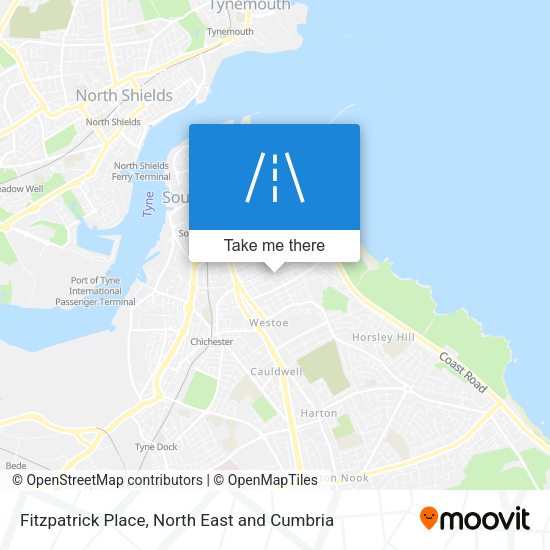 Fitzpatrick Place map