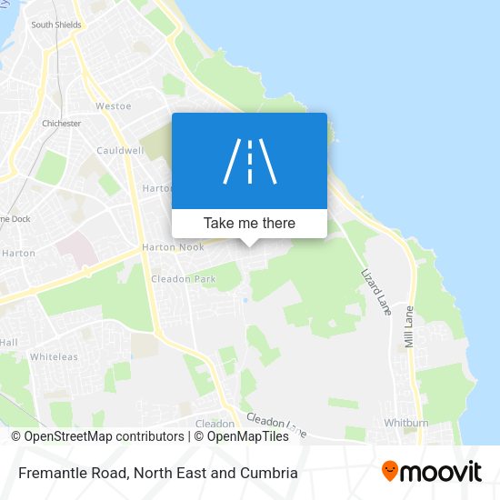 Fremantle Road map