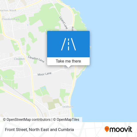 Front Street map