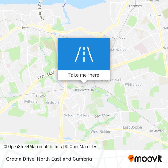 Gretna Drive map