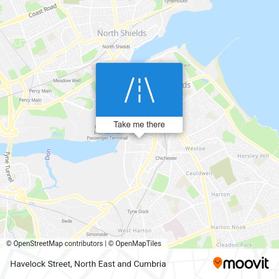 Havelock Street map