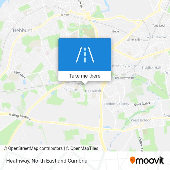 Heathway map