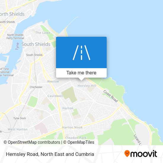 Hemsley Road map