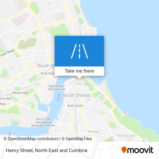 Henry Street map