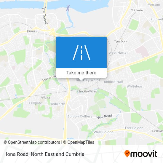 Iona Road map
