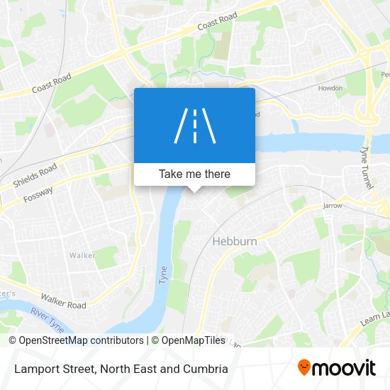 Lamport Street map