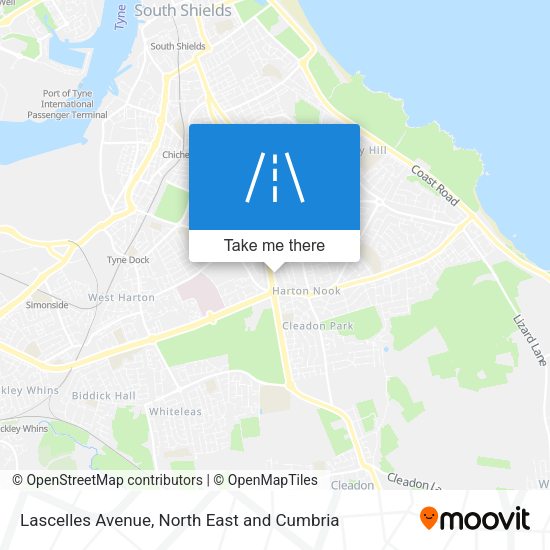 Lascelles Avenue map