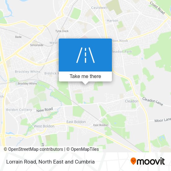 Lorrain Road map
