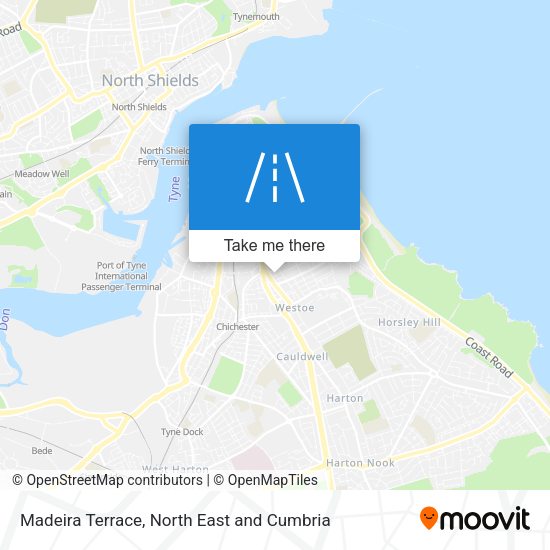 Madeira Terrace map