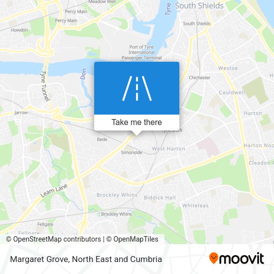 Margaret Grove map