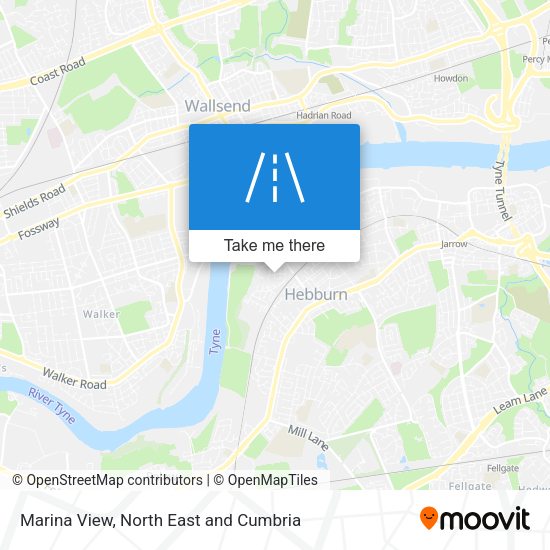 Marina View map