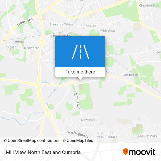 Mill View map