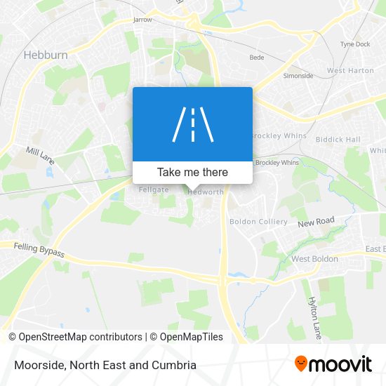 Moorside map