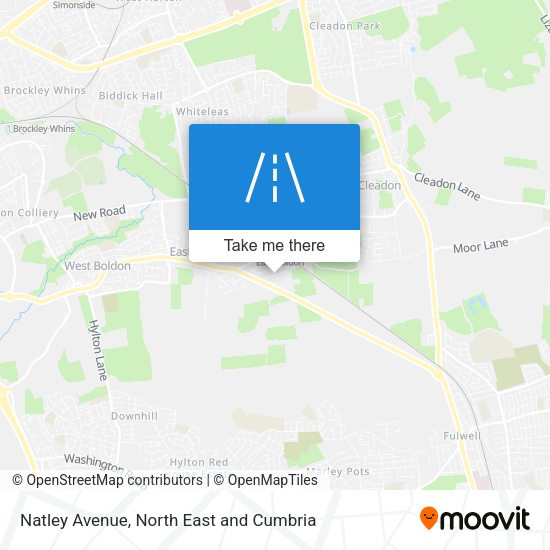 Natley Avenue map