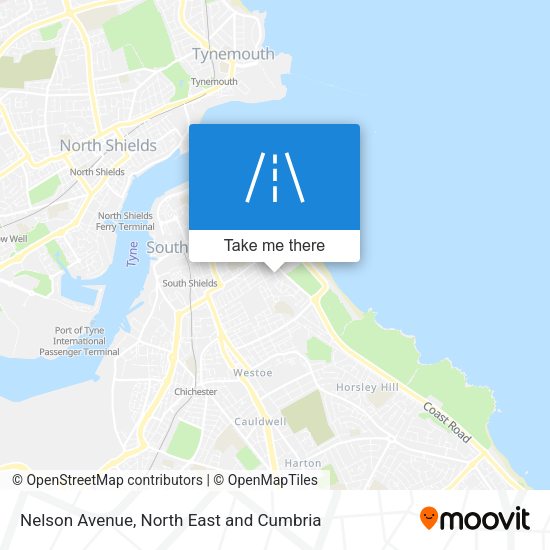 Nelson Avenue map