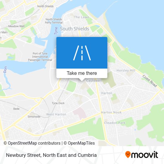 Newbury Street map