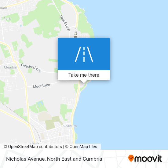 Nicholas Avenue map